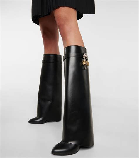 givenchy shark lock boots women.